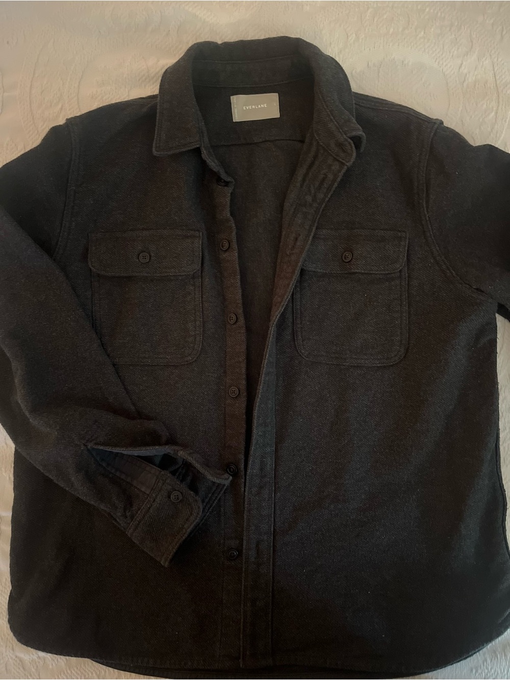 Everlane Charcoal Grey Shirt